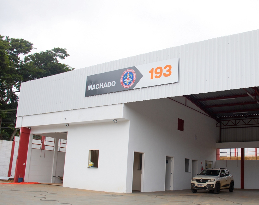 Governador do Estado vem a Machado para inauguração de Posto Avançado dos Bombeiros