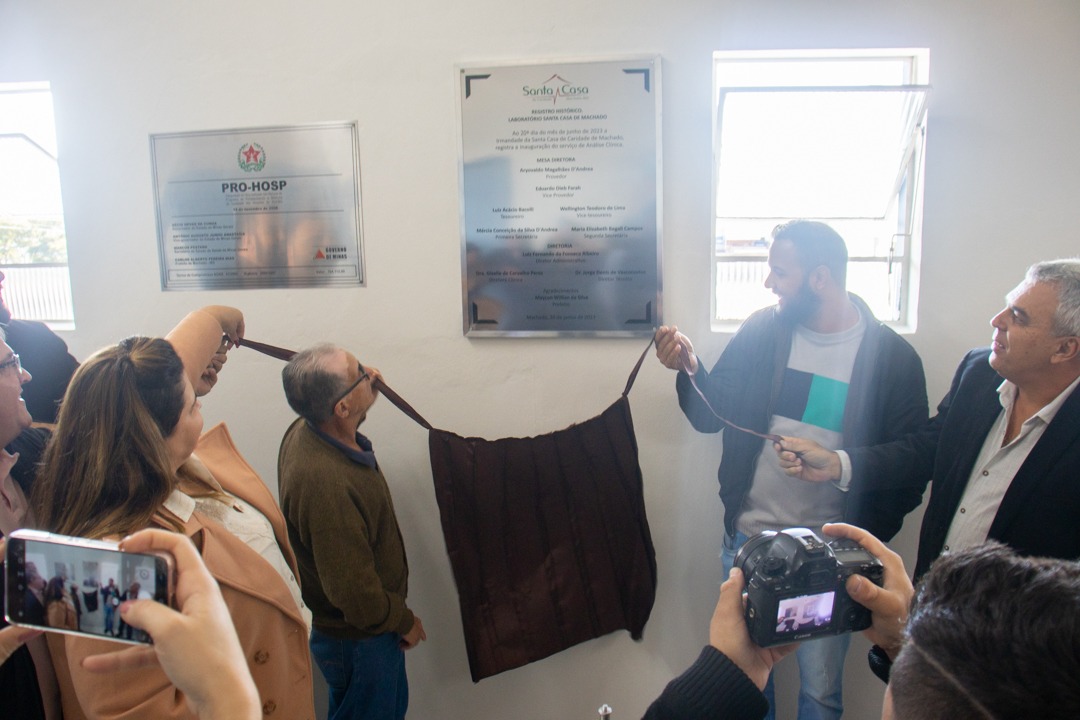 Santa Casa de Machado inaugura Laboratório de Análises Clínicas