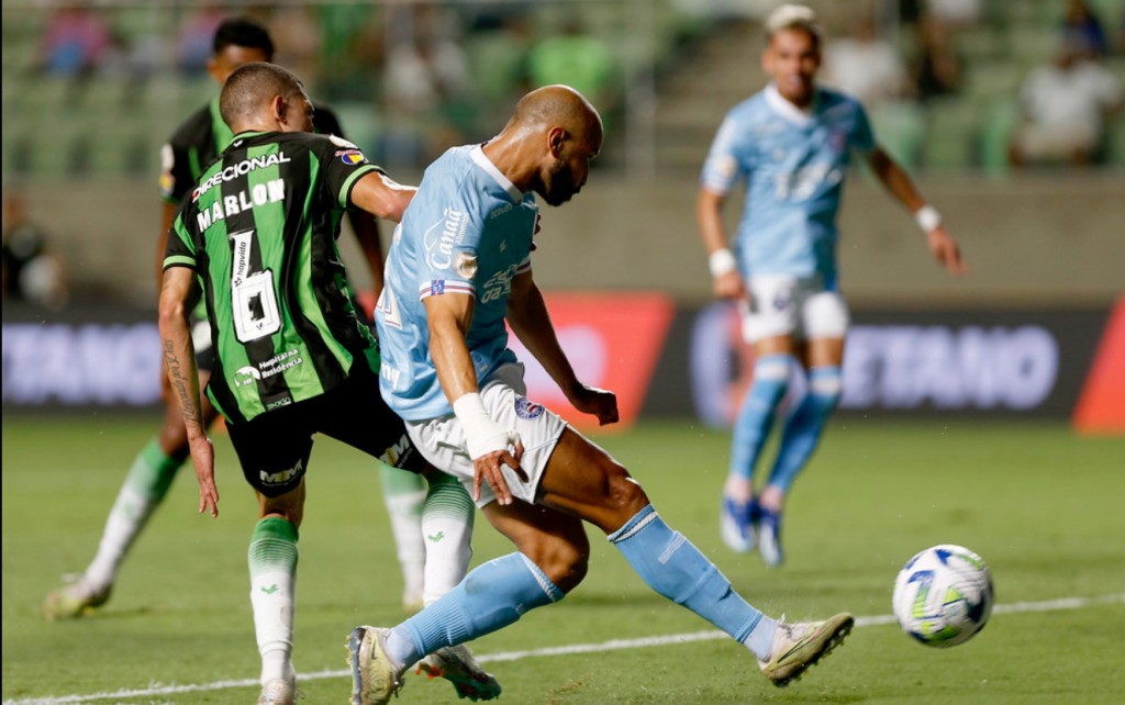 Bahia perde para o América-MG, e fica em situação difícil no Z4