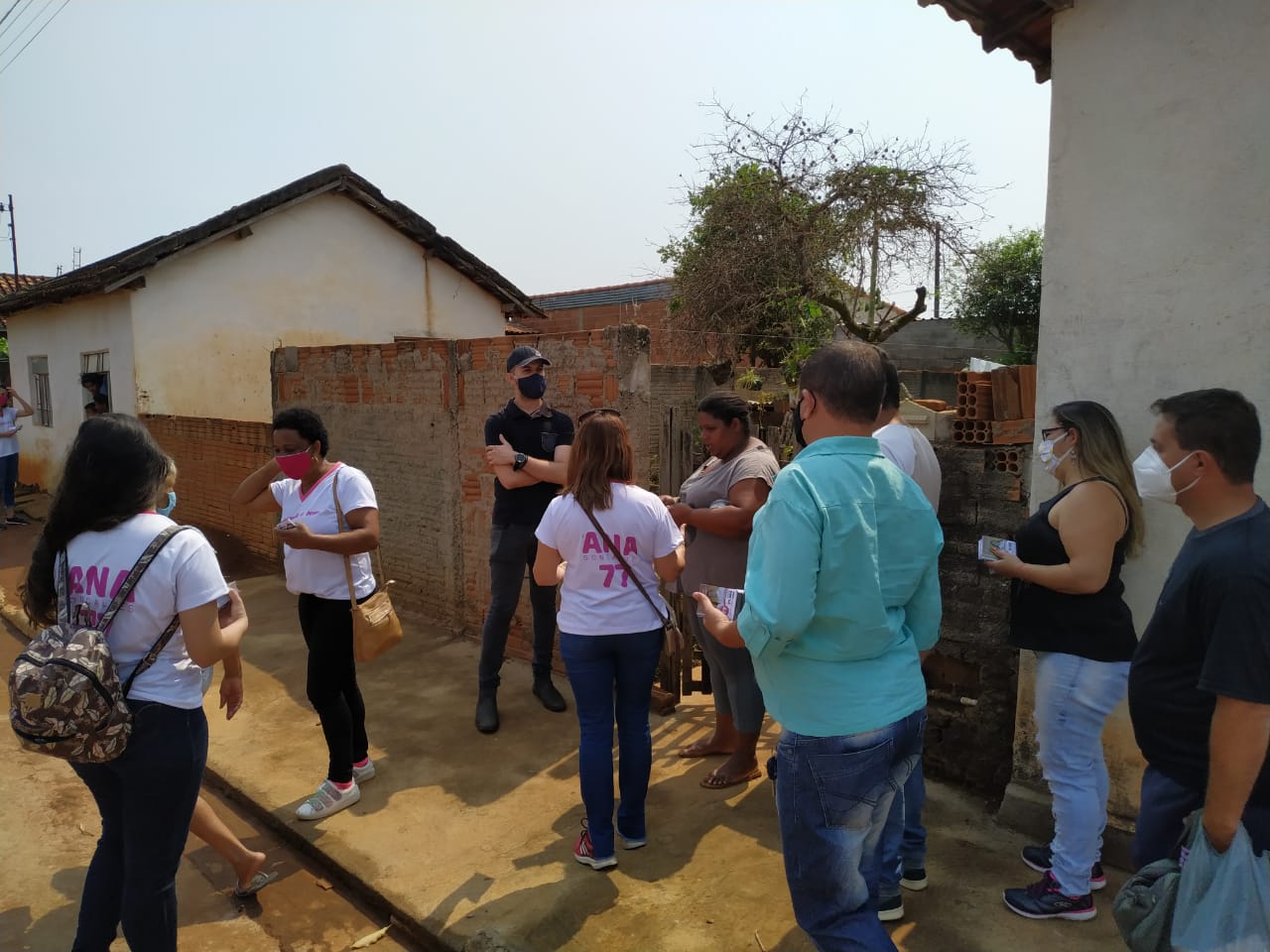 ANA MARIA COMEÇOU O DIA COM CAMINHADA NO DISTRITO DOURADINHO