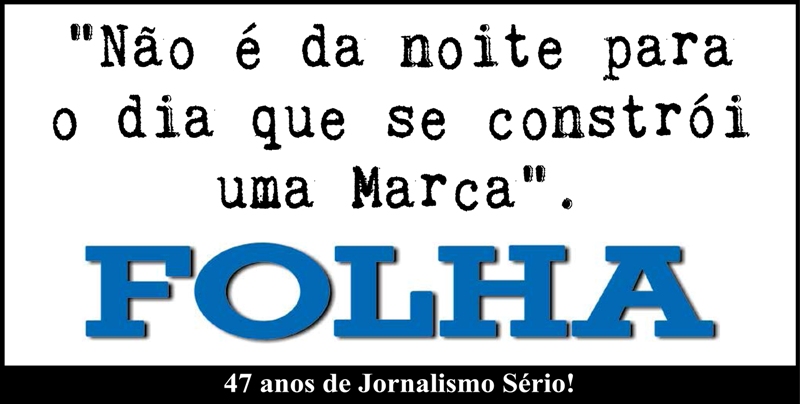 O QUE QUALIFICA O JORNAL NÃO É SOMENTE A CREDIBILIDADE DE QUEM ESCREVE. É TAMBÉM DE QUEM LÊ!