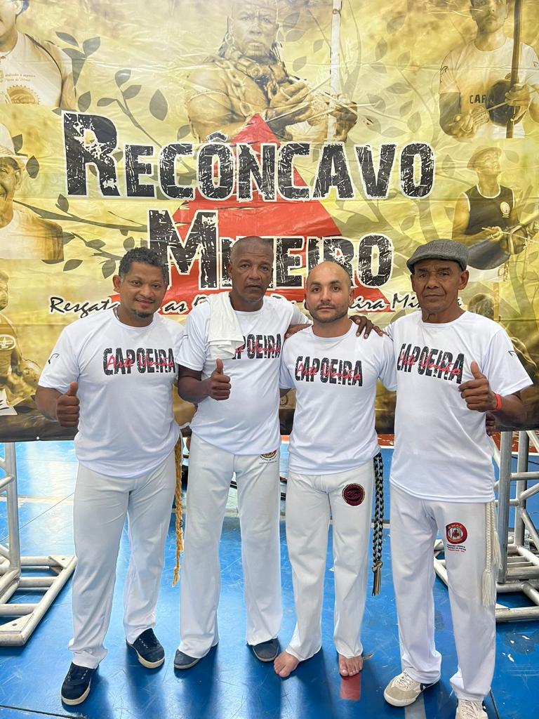 ESPORTE: Grandes Mestres da Capoeira participaram de evento em Machado