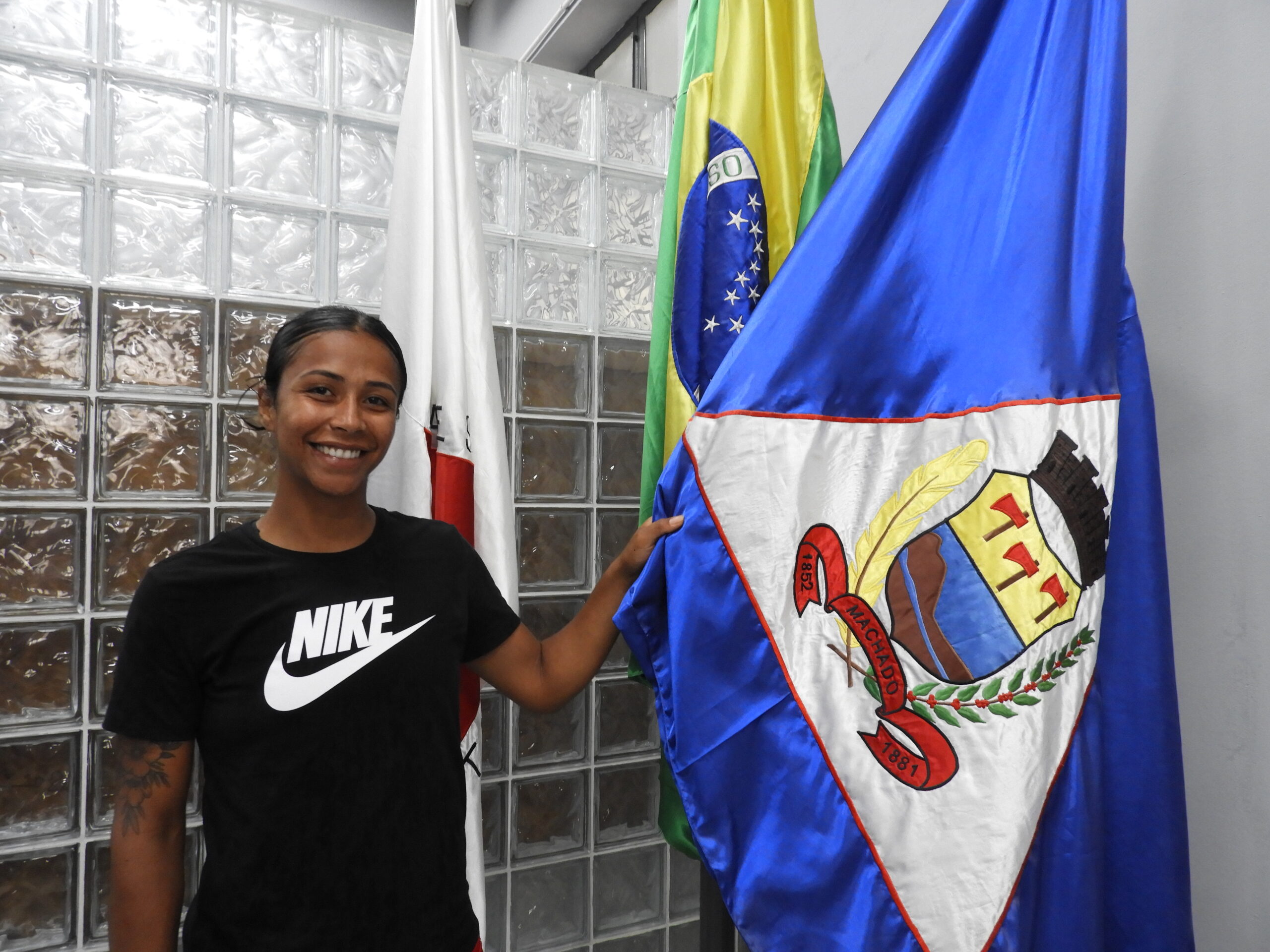Machado tem uma atleta campeã brasileira de basquete