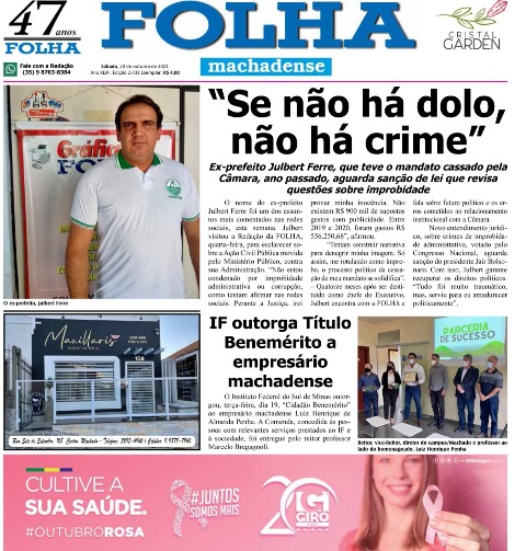 Pela primeira vez após cassação, ex-prefeito Julbert Ferre concede entrevista