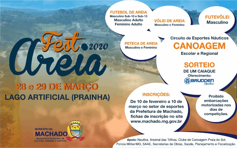 FEST AREIA ABRE INSCRIÇÕES PARA EDIÇÃO DE MARÇO
