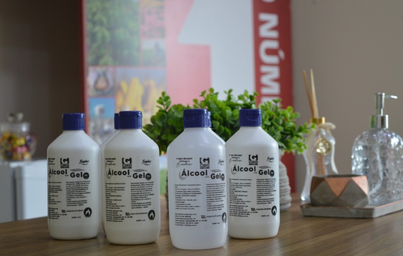 GIRO AGRO INICIA PRODUÇÃO DE 18 MIL FRASCOS DE ÁLCOOL EM GEL
