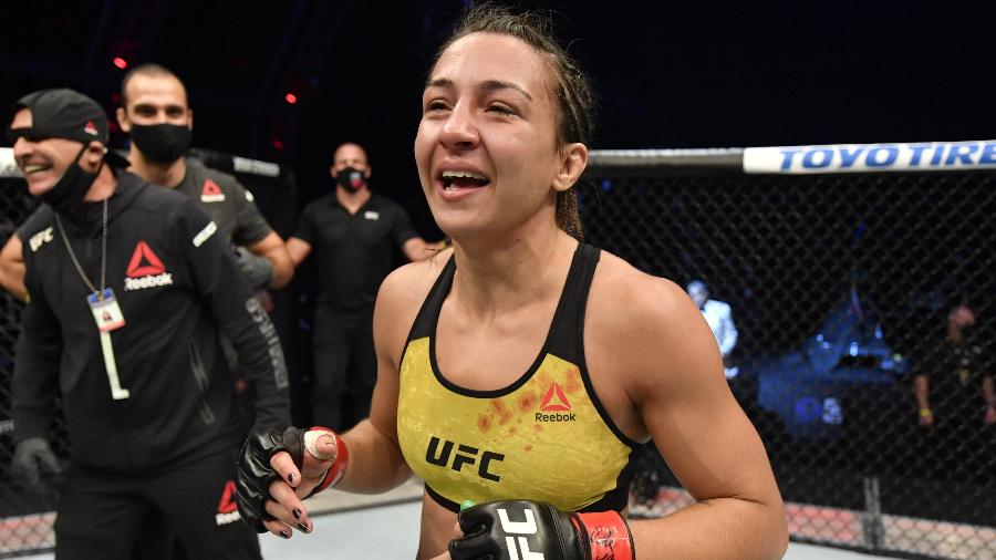 AMANDA RIBAS, DE VARGINHA, VENCE LUTA NO UFC. CONFRONTO FOI E ABU DHABI
