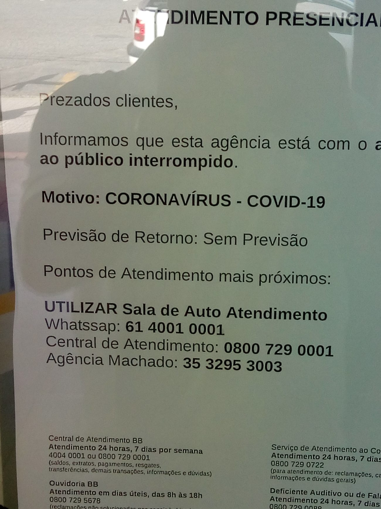 DETERMINAÇÃO DO 'BB' EXPÕE CLIENTES A GOLPES; DENTRO DO BANCO