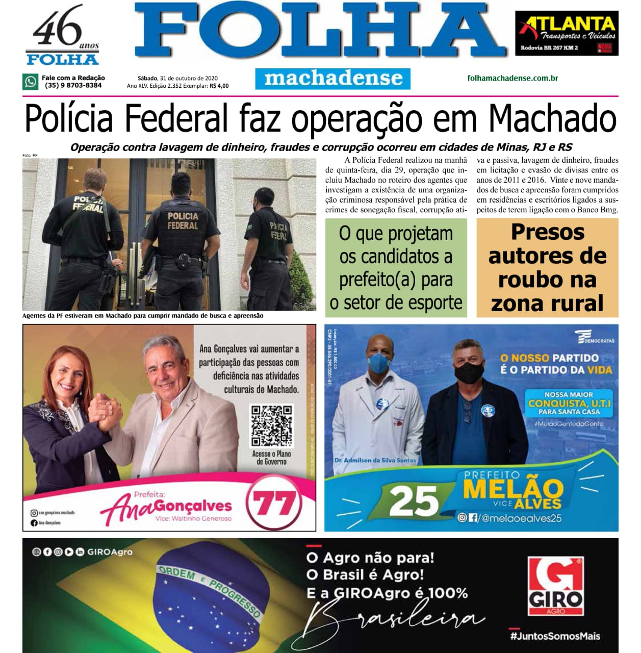 BIOGRAFIA - Quem é Maycon Willian: vereador e candidato a prefeito por Machado