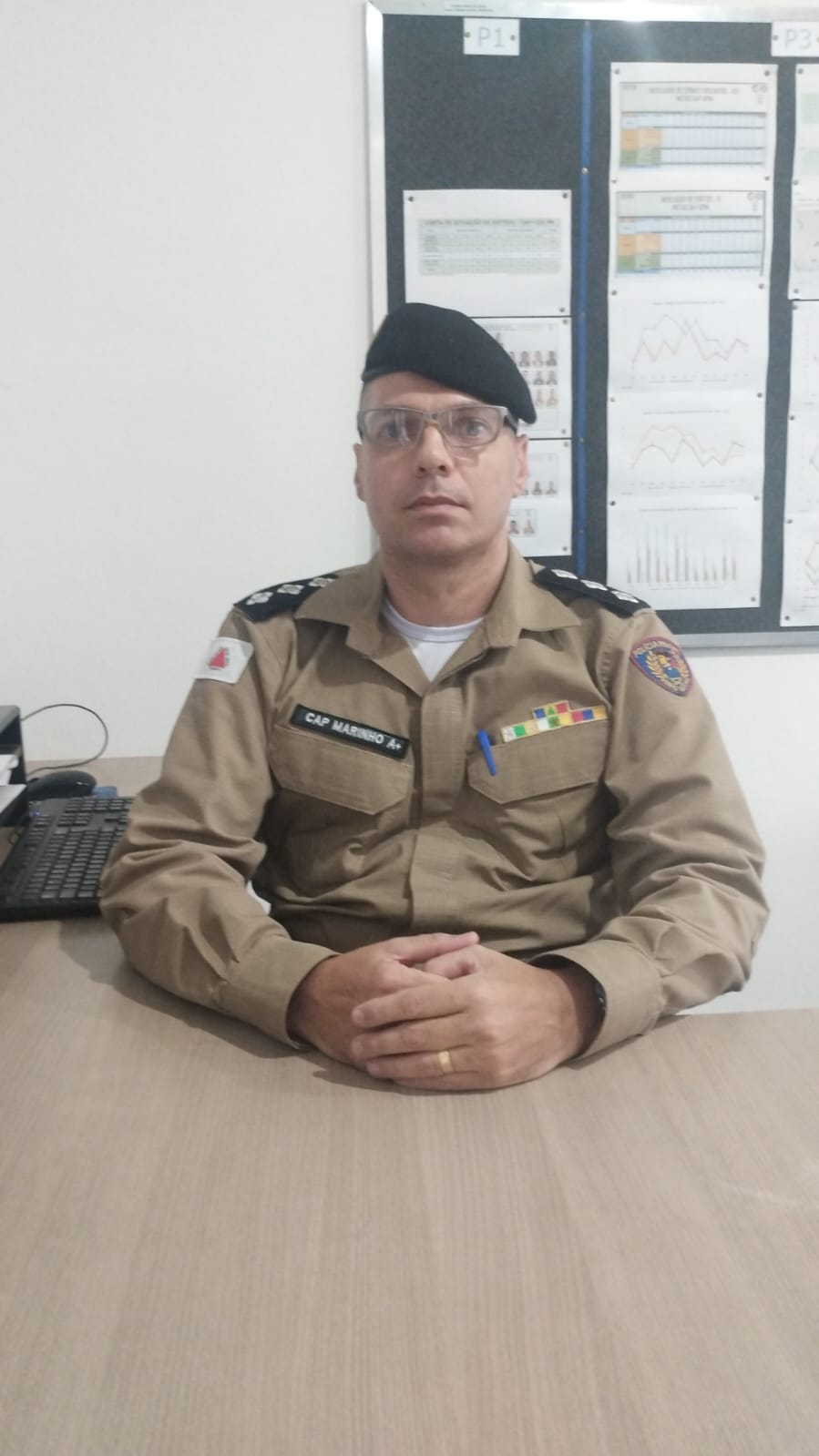 Luiz Marinho é elevado a Capitão da Polícia Militar de Minas Gerais