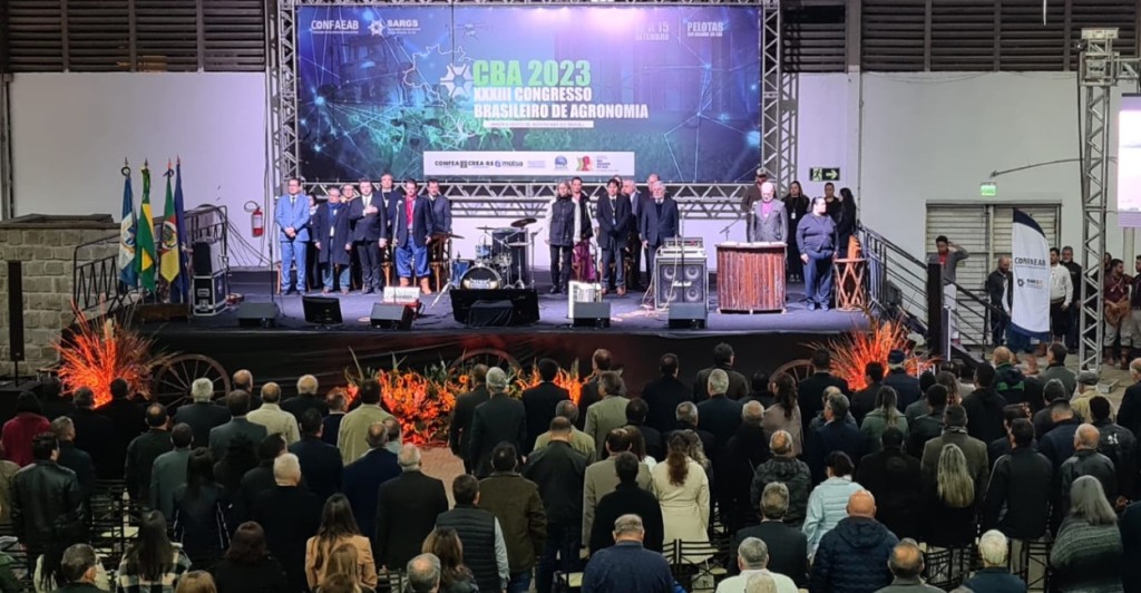 Aberto em Pelotas, no Rio Grande do Sul, o 33° Congresso Brasileiro de Agronomia