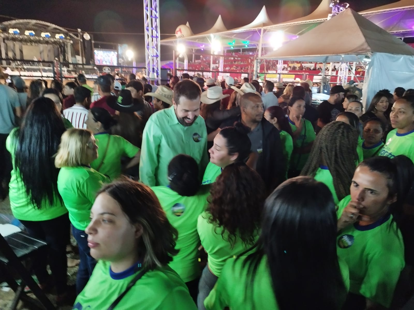 Candidato a deputado federal, Celso Donato visitou Machado na segunda-feira