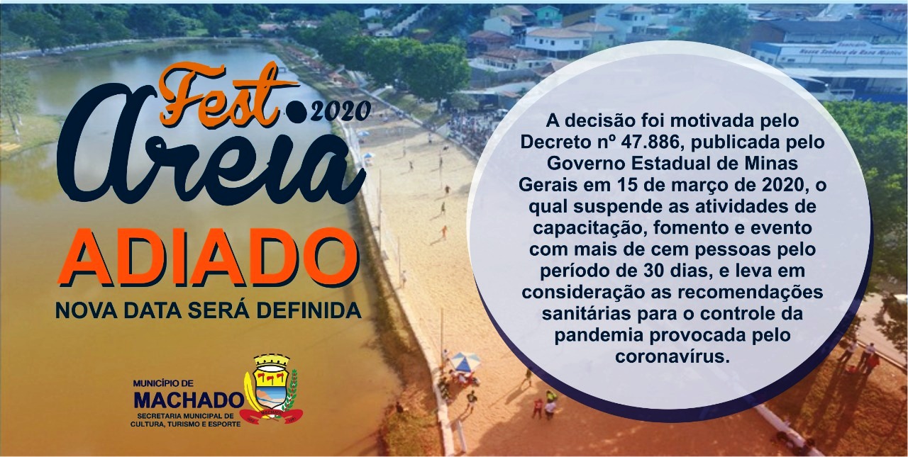 PREFEITURA ADIA REALIZAÇÃO DO FESTIVAL DE AREIA