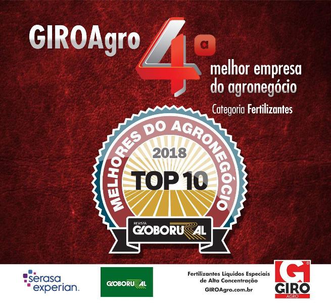 PARABÉNS GIROAGRO! MACHADO SE ORGULHA PELA CONQUISTA