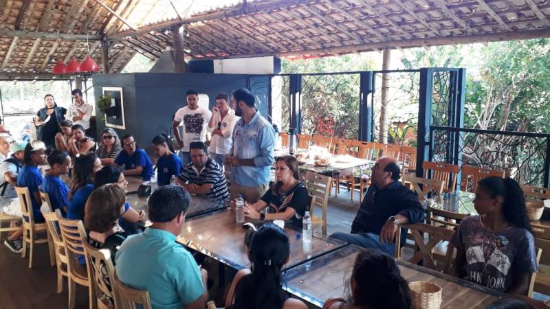 DEPUTADA FEDERAL DÂMINA VISITA MACHADO
