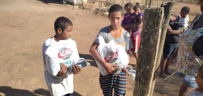 COMBATE À FOME: Mais 2 mil cestas básicas são distribuídas em Machado