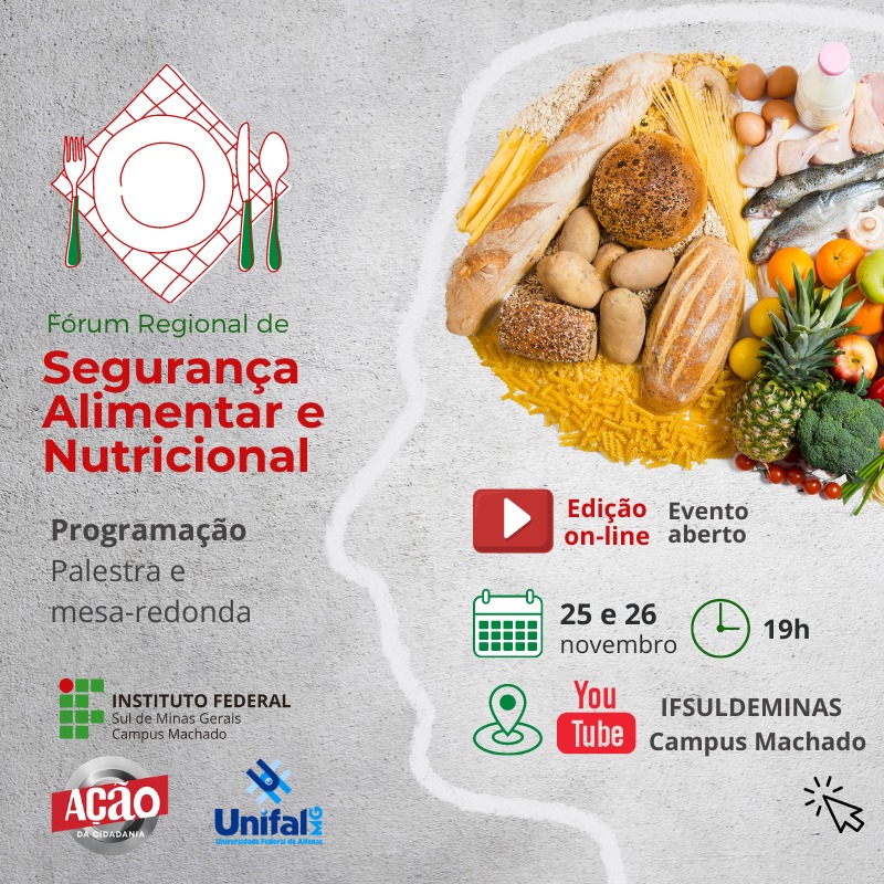 IFSULDEMINAS SEDIA FÓRUM REGIONAL DE SEGURANÇA ALIMENTAR