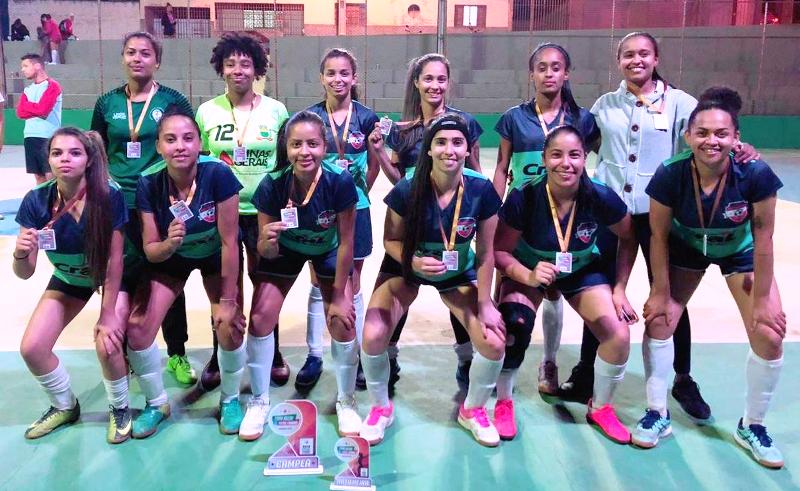 EQUIPE DE FUTSAL FEMININO, DE MACHADO, VENCE EM VARGINHA