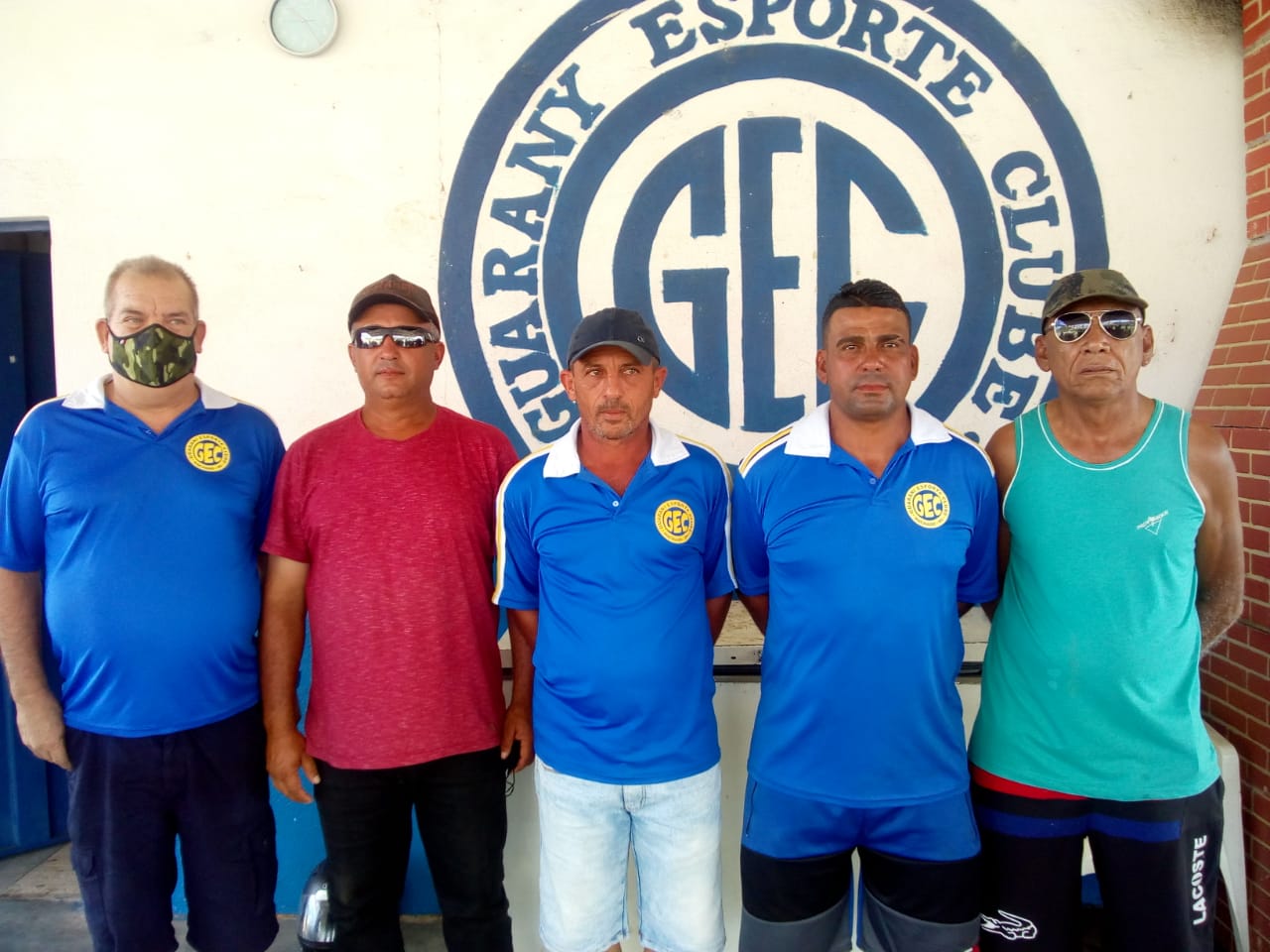 Em festa, Guarany Esporte Clube recebe equipe máster do Clube de Regatas Flamengo