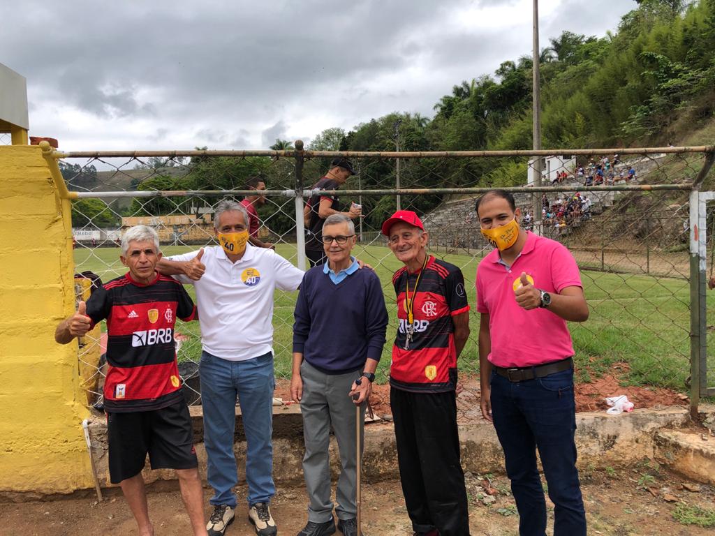 CANDIDATO MAYCON WILLIAN ESTEVE NO ESTÁDIO CENTENÁRIO, DOMINGO