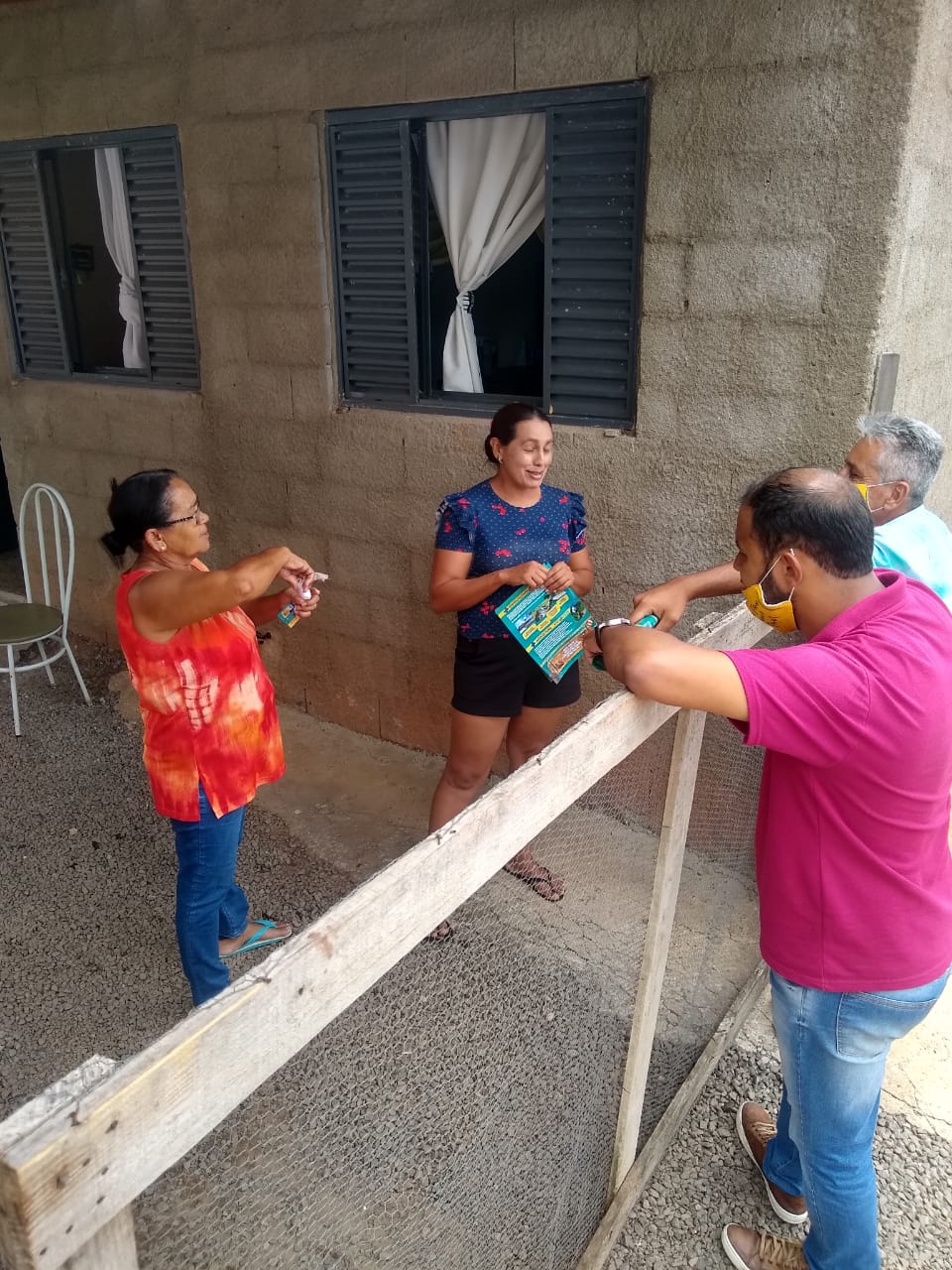 CAIANA E SANTO ANTÔNIO II ESTIVERAM NO ROTEIRO DE MAYCON WILLIAN