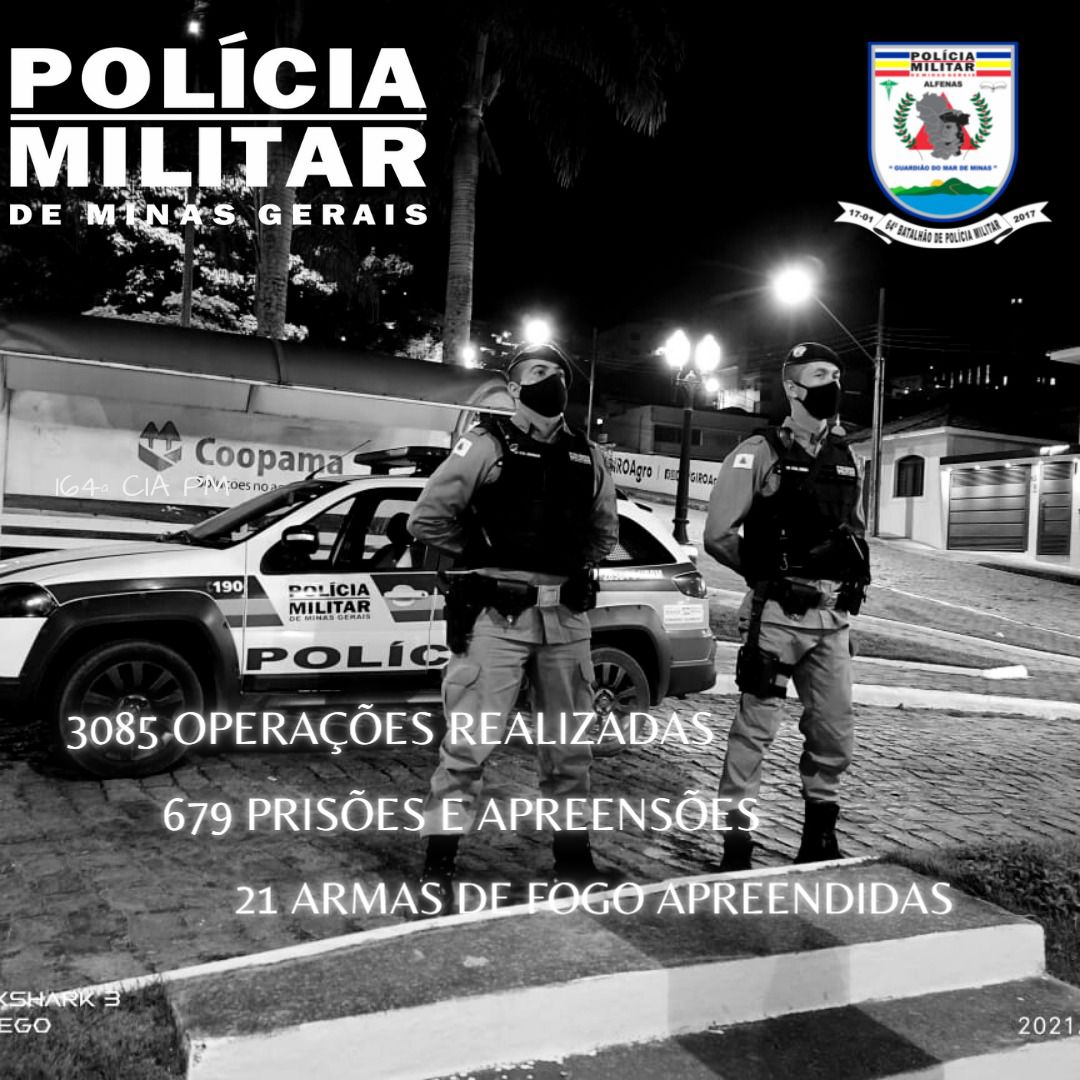 Polícia Militar captura foragido da Justiça de Poço Fundo; homem de 44 anos