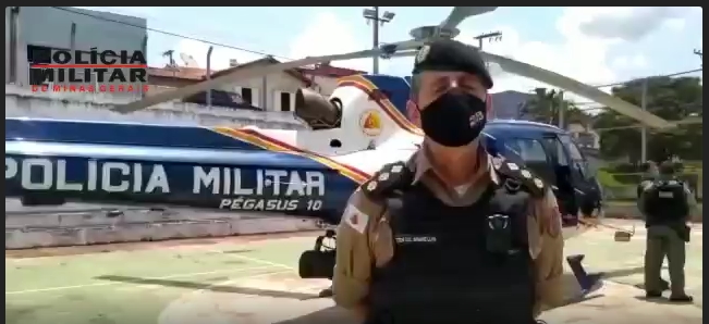 CARMO DO RIO CLARO: PM liberta reféns e apreende autor de tentativa de assalto a banco