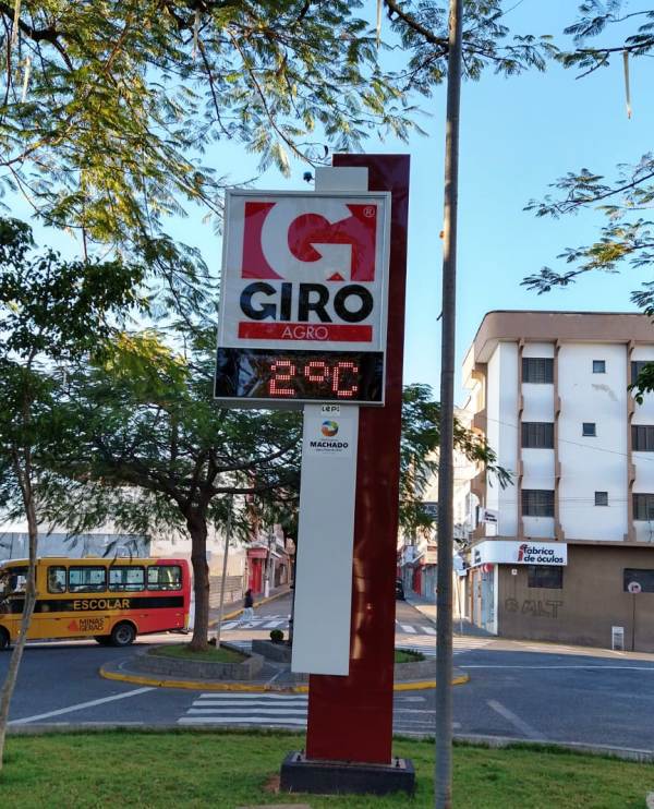 TEMPERATURAS DESPENCAM EM MACHADO: HOUVE GEADA
